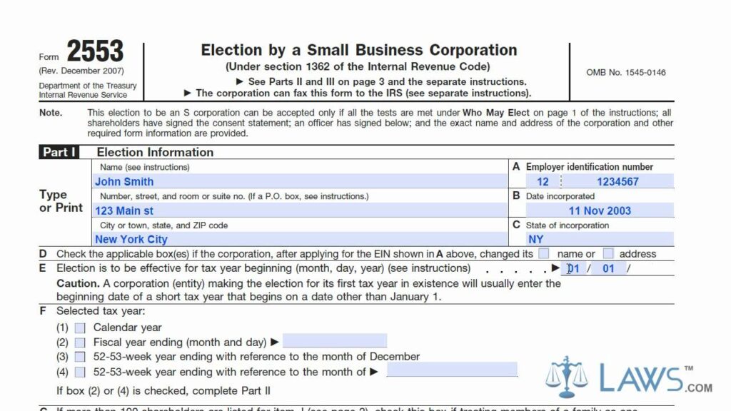 Form 2553: Comprehensive Guide on Eligibility, Deadline, and Filing Process